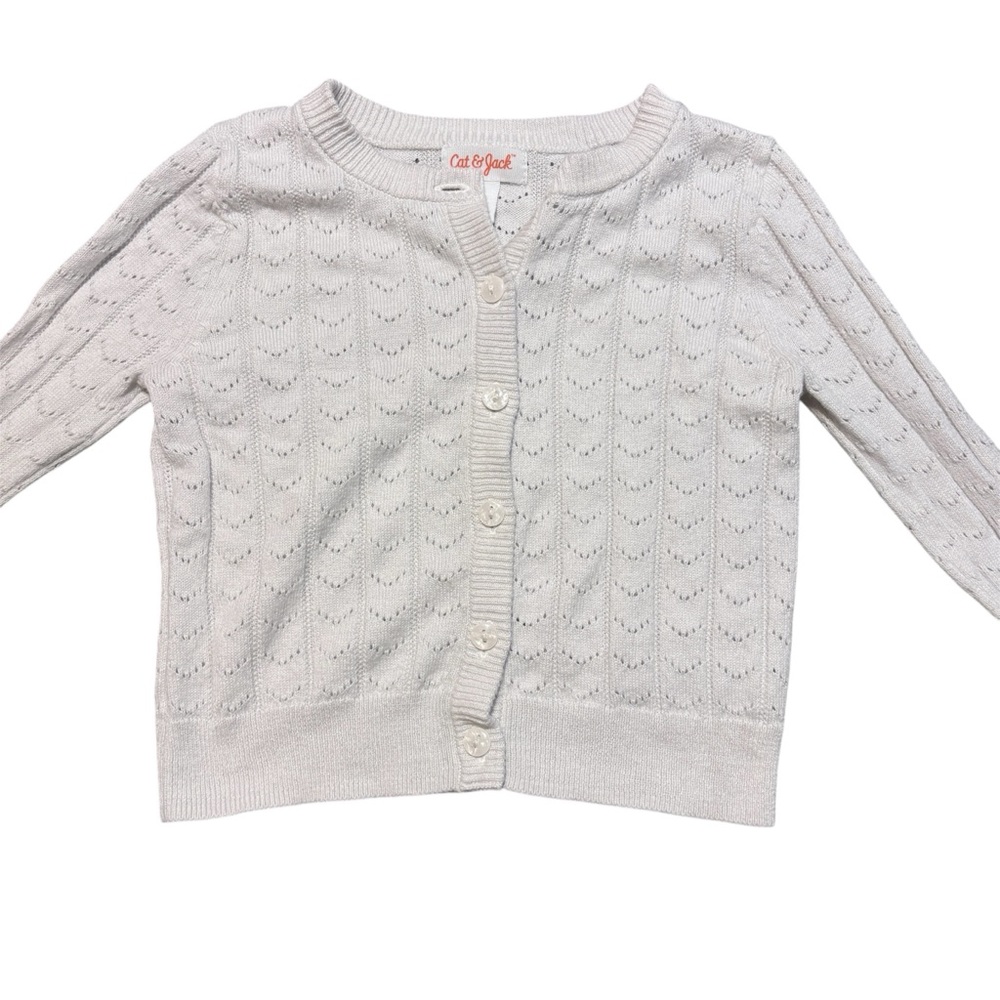Cat & Jack White Cardigan
